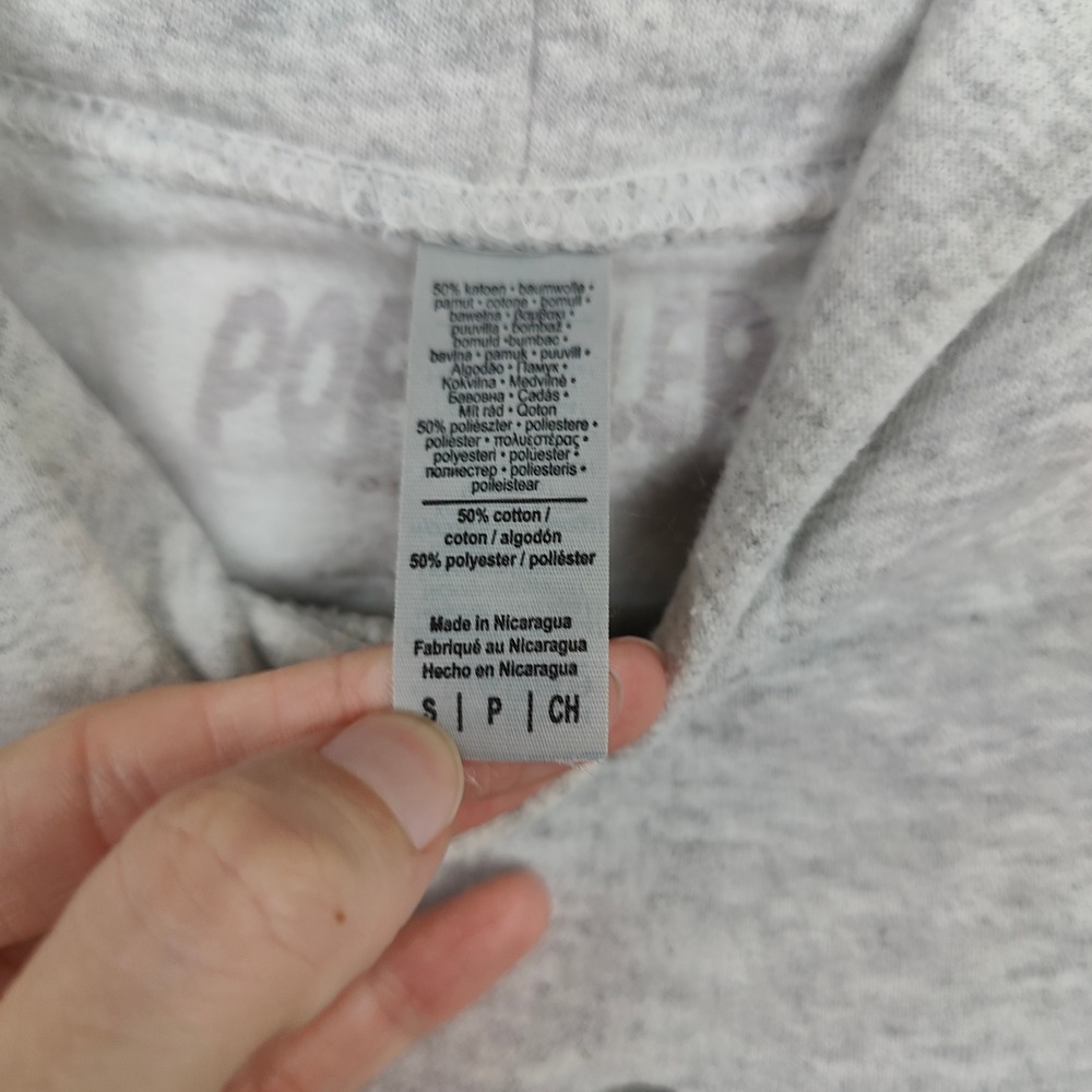 Popkiller Artist Series Cogumeli Kitty Pool Pullover Hoodie Size Small Gray Cats - Picture 5 of 7